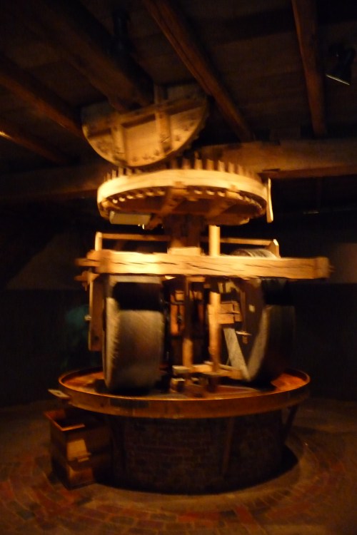 Openluchtmuseum. Engels bezoek.