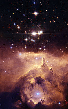 EmissionNebula NGC6357 Verhaal. 2011