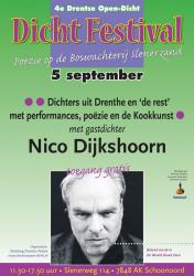 De schrijver zelf maakt natuurlijk ook gedichten.