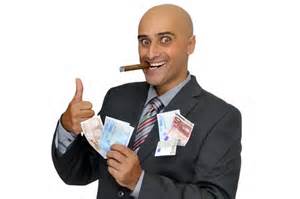 Rijken en vermogenden.