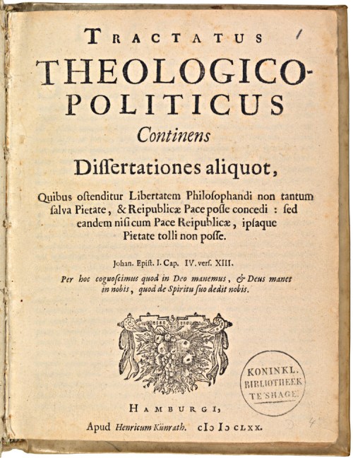 Tractatus Theologico - Politicus. 2015